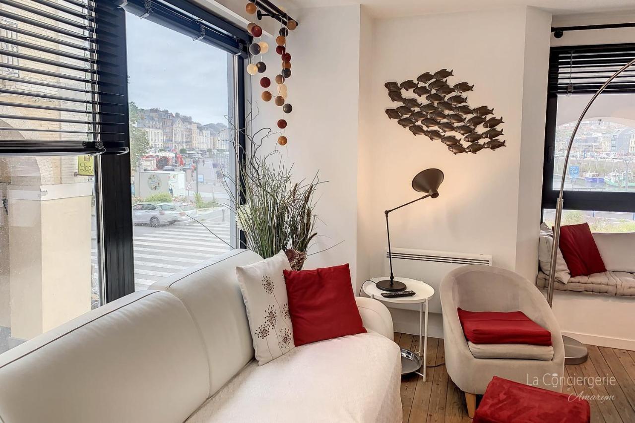 Dm20 - Les Arcades Vue Sur Le Port Apartment Dieppe Exterior photo